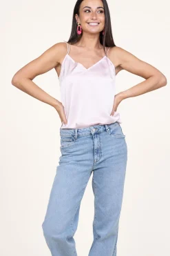 Satin Top Obu | Pink... | Dante 6 | Little Soho