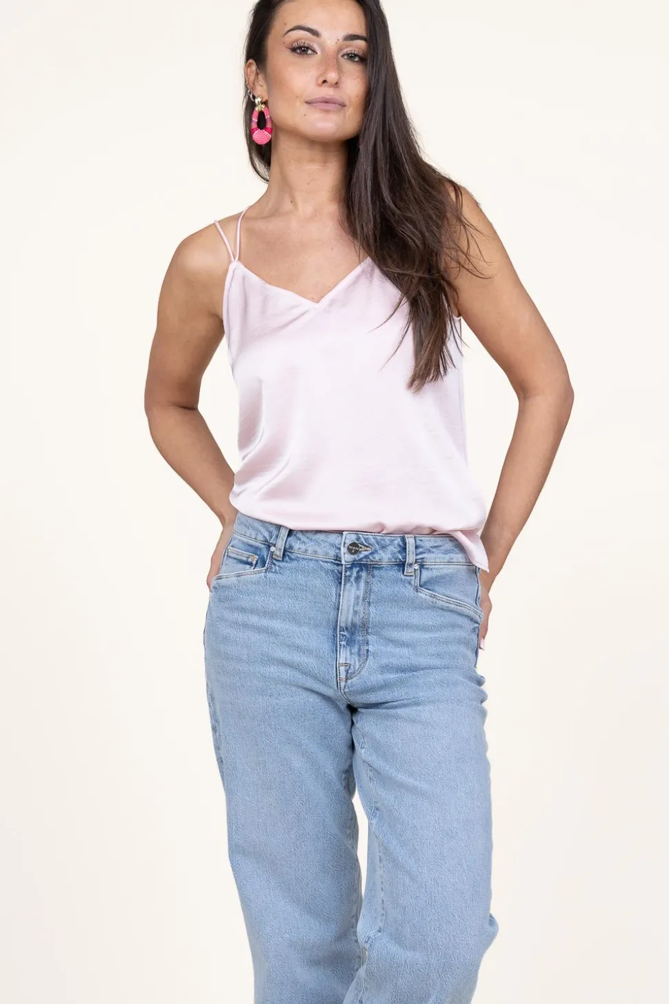 Satin Top Obu | Pink... | Dante 6 | Little Soho