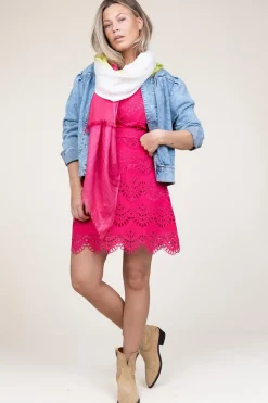 Scarf Claire | Pink... | Moment Amsterdam | Little Soho