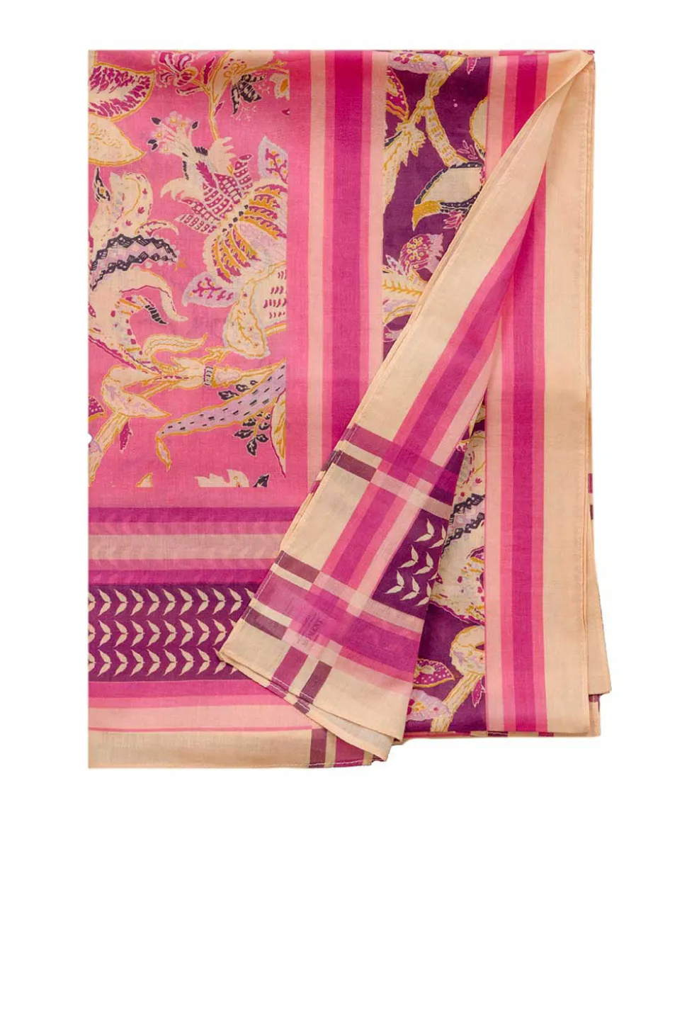 Scarf With Print Mira | Pink... | Moment Amsterdam | Little Soho