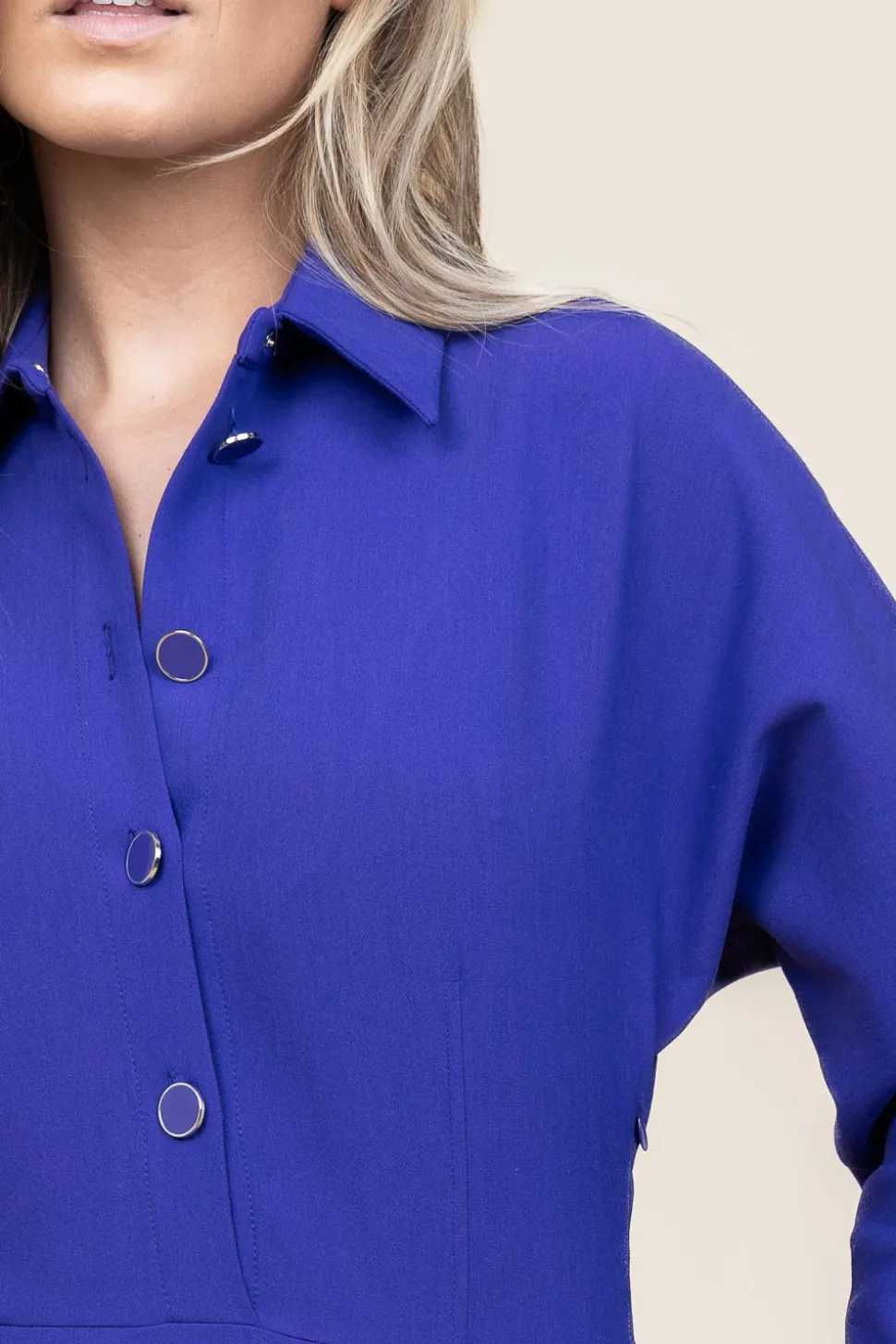 Scuba Stretch Dress Josiah | Purple... | Dante 6 | Little Soho