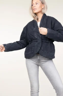 Shawl Neck Jacket Caly | Black... | Ba&Sh | Little Soho