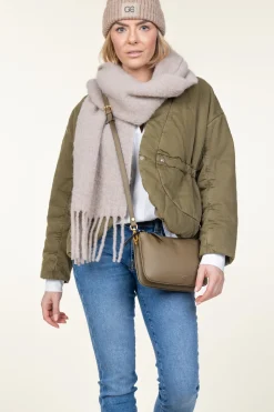 Shawl Neck Jacket Caly | Green... | Ba&Sh | Little Soho