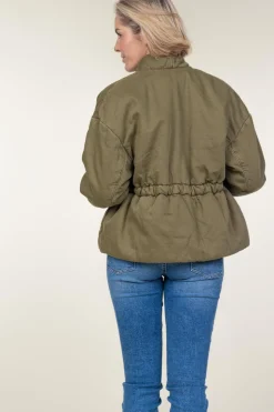 Shawl Neck Jacket Caly | Green... | Ba&Sh | Little Soho