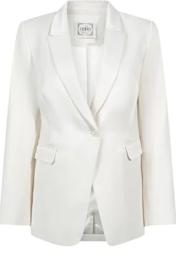 Shiny Blazer Amilla | White... | Aaiko | Little Soho