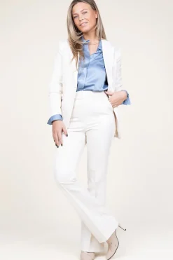 Shiny Blazer Amilla | White... | Aaiko | Little Soho