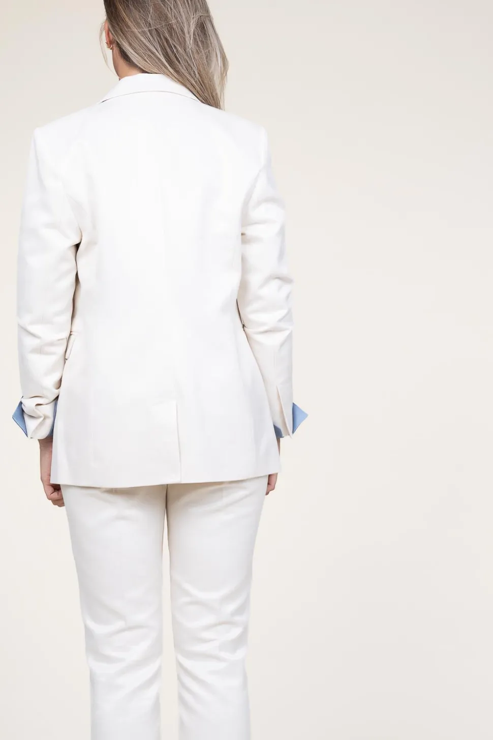 Shiny Blazer Amilla | White... | Aaiko | Little Soho