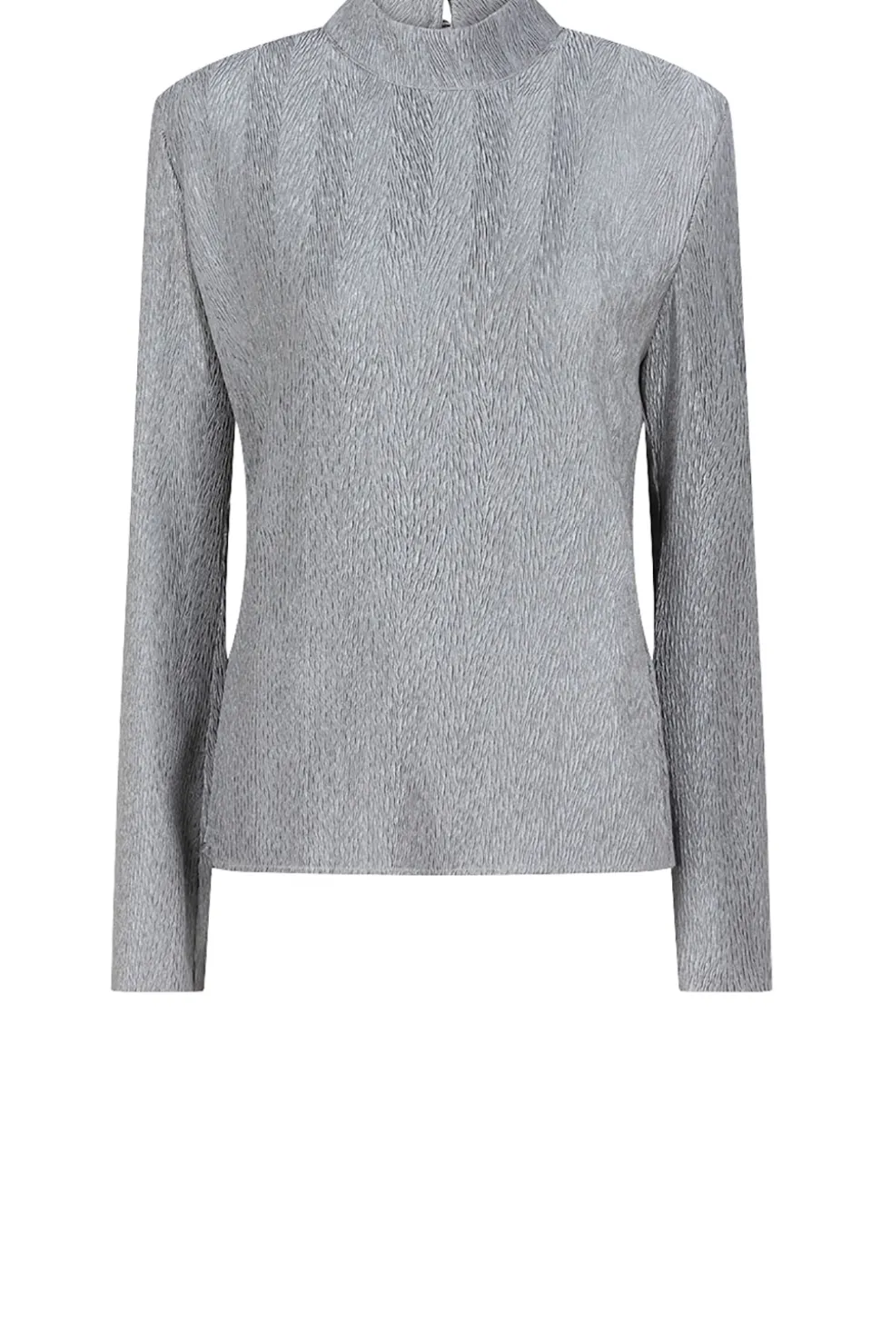 Shiny Jacquard Top Liz | Silver... | Dante 6 | Little Soho