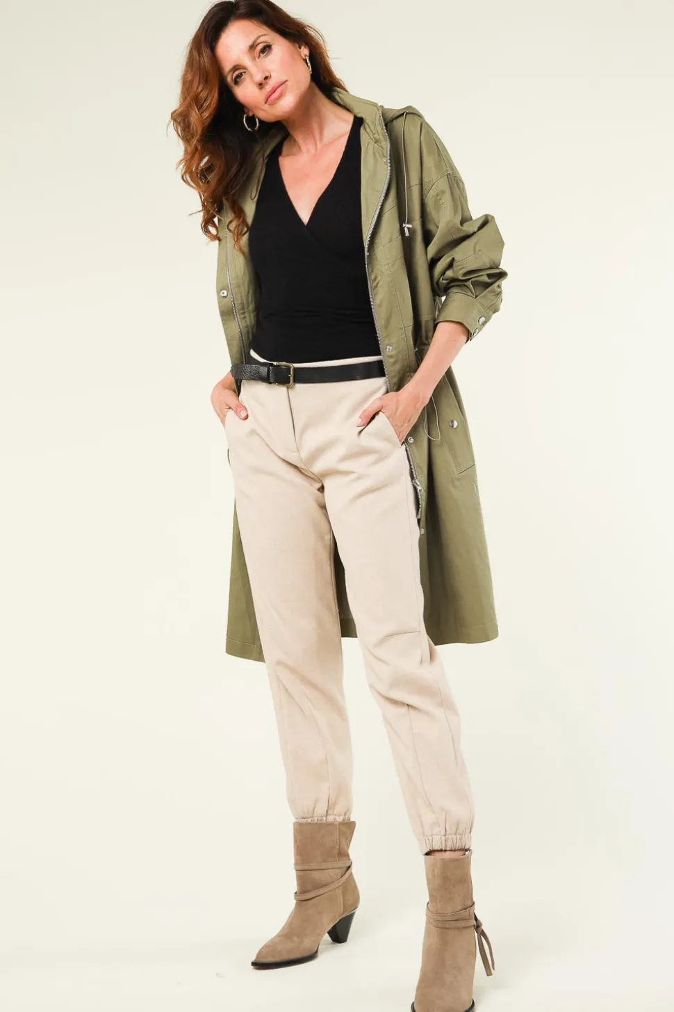 Short Boots Sioux Strapped | Beige... | Dante 6 | Little Soho