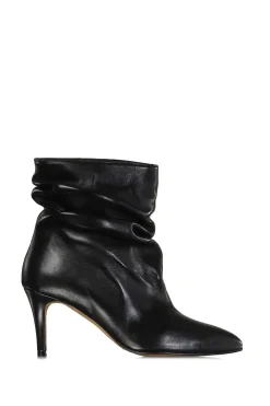Short Leather Boots Faber | Black... | Toral | Little Soho