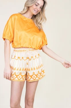 Short With Print Pam | Yellow... | Scarlett Poppies | Little Soho