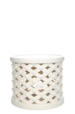 Side Table Reese - Low | White... | Little Soho Living | Little Soho