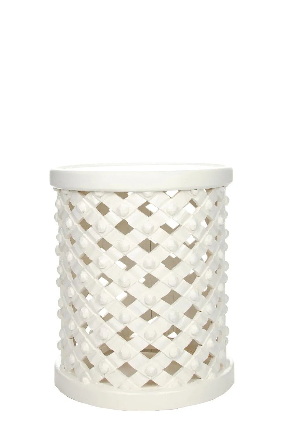 Side Table Scott - Tall | White... | Little Soho Living | Little Soho