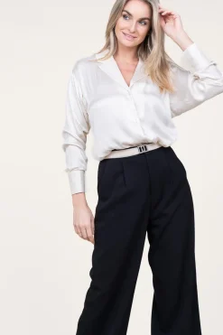 Silk Blouse Emery | Natural... | Dante 6 | Little Soho
