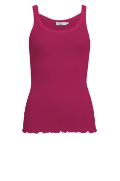 Silk Rib Top Faith | Berry... | Cc Heart | Little Soho