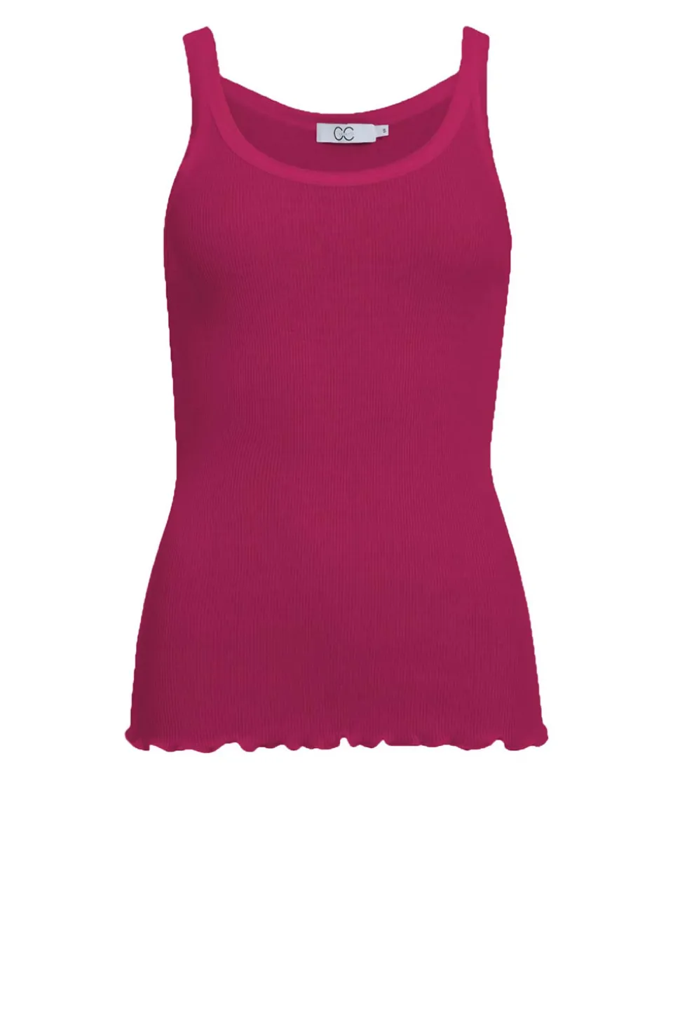 Silk Rib Top Faith | Berry... | Cc Heart | Little Soho