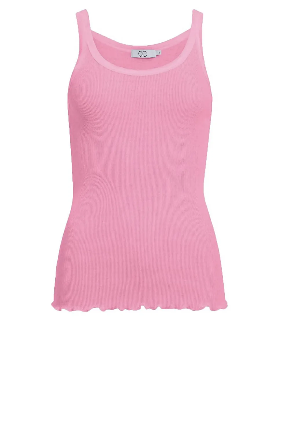 Silk Rib Top Faith | Pink... | Cc Heart | Little Soho