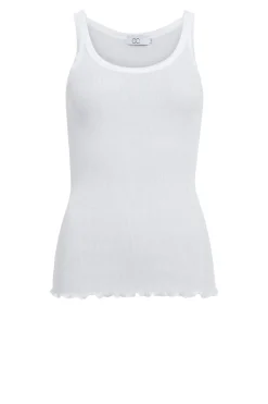 Silk Rib Top Faith | White... | Cc Heart | Little Soho