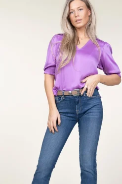Silk Top Cascais | Purple... | Dante 6 | Little Soho
