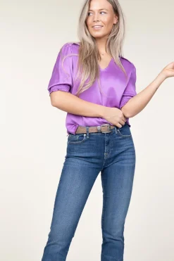 Silk Top Cascais | Purple... | Dante 6 | Little Soho