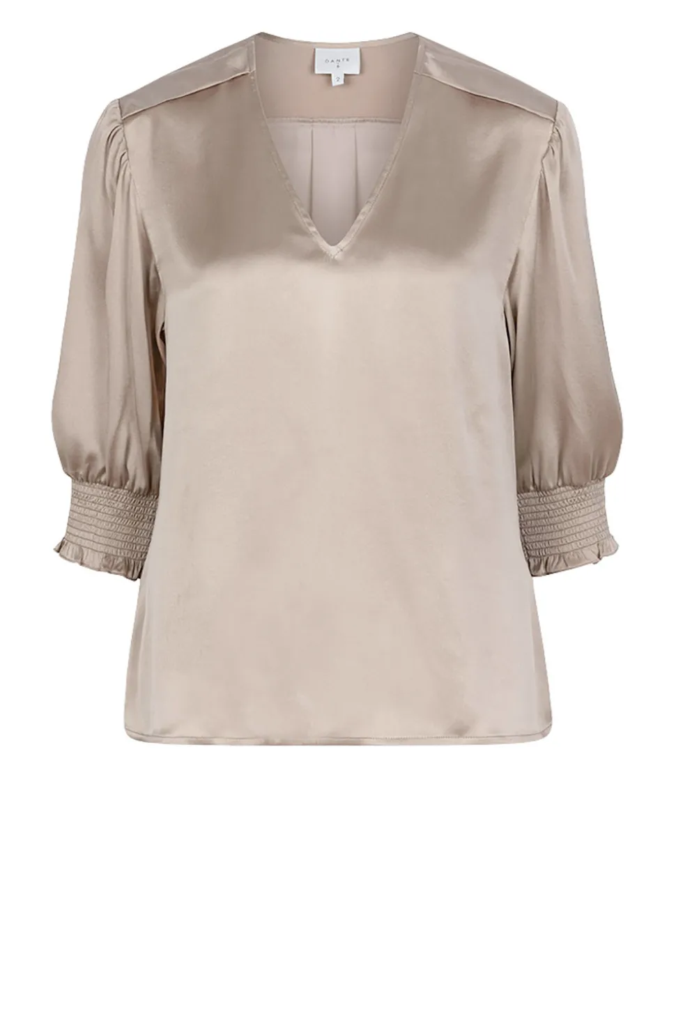 Silk Top Cascais | Taupe... | Dante 6 | Little Soho