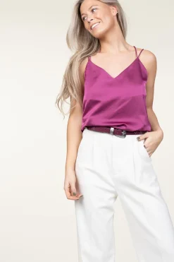 Silk Top Obu | Purple... | Dante 6 | Little Soho