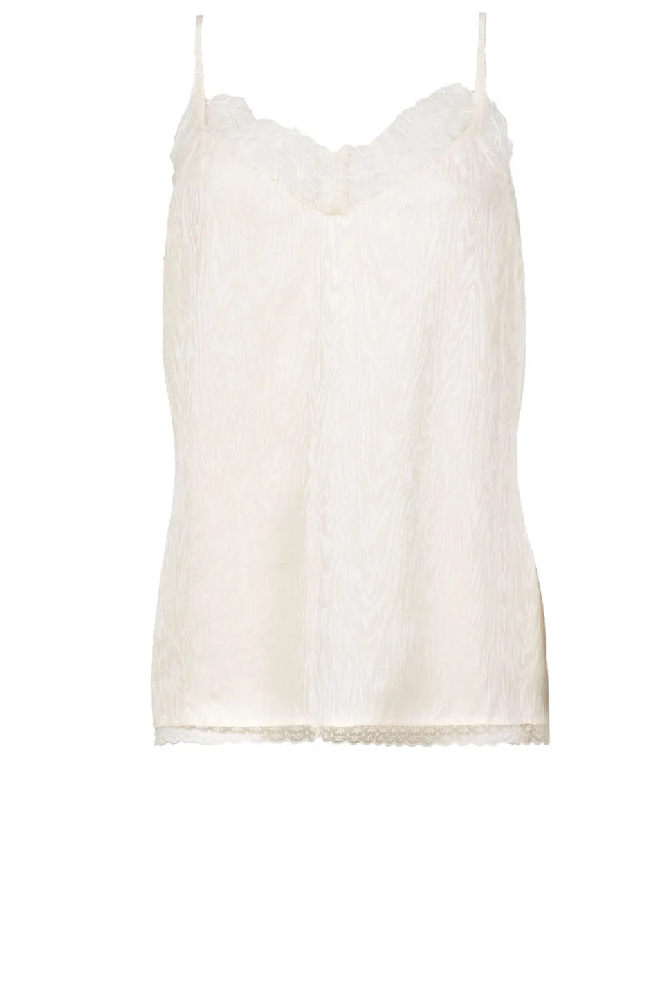 Silk Top With Lace Taylor | Natural... | Berenice | Little Soho
