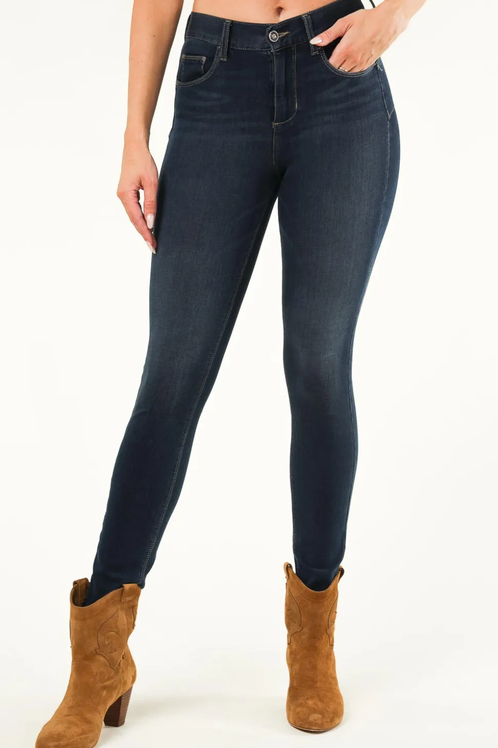 Skinny High Waist Chloe | Blue... | Liu Jo | Little Soho