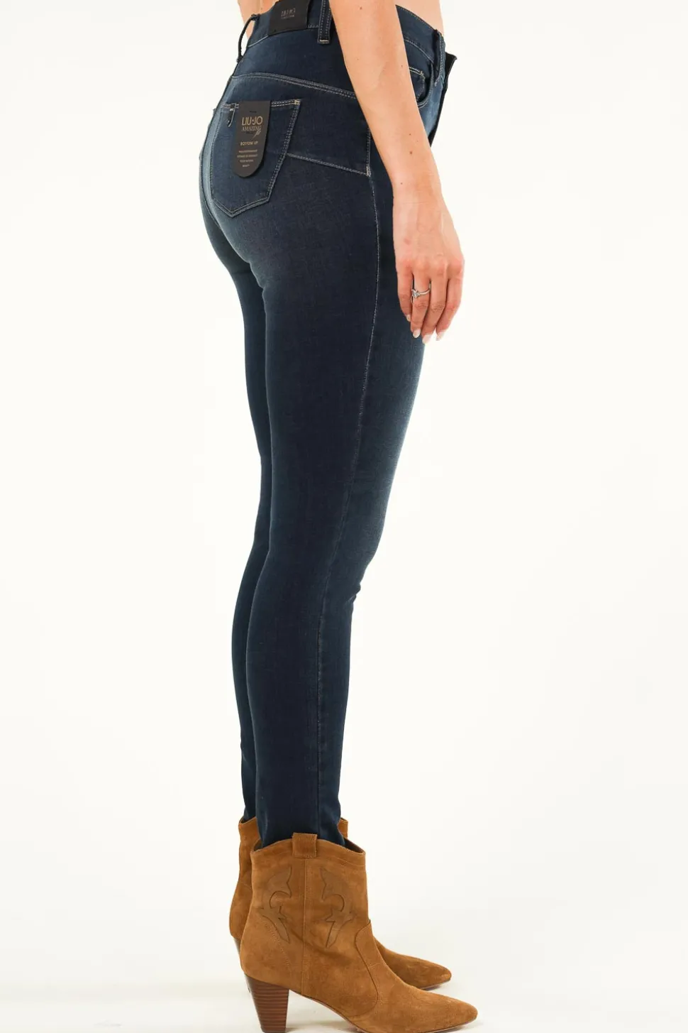 Skinny High Waist Chloe | Blue... | Liu Jo | Little Soho