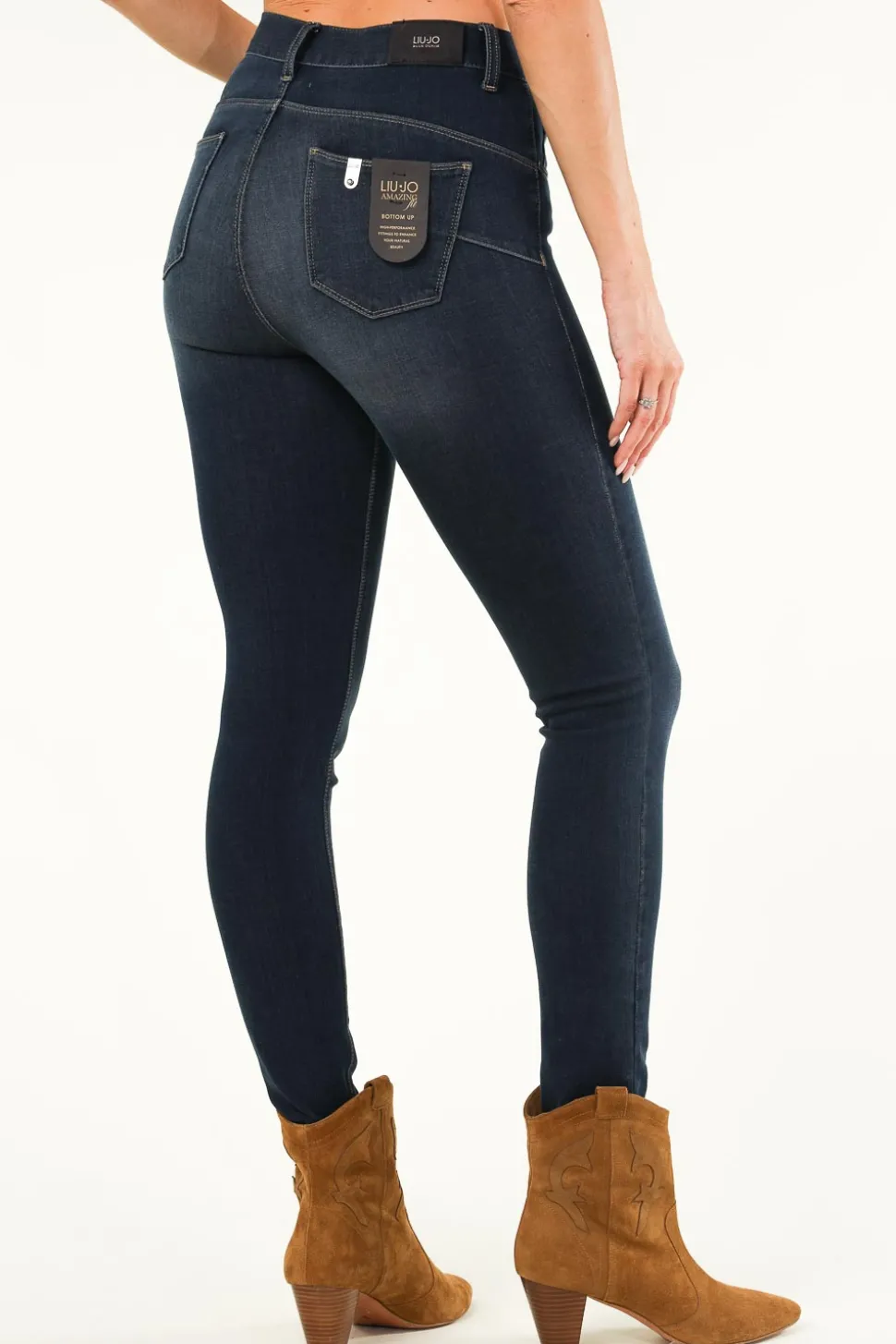 Skinny High Waist Chloe | Blue... | Liu Jo | Little Soho