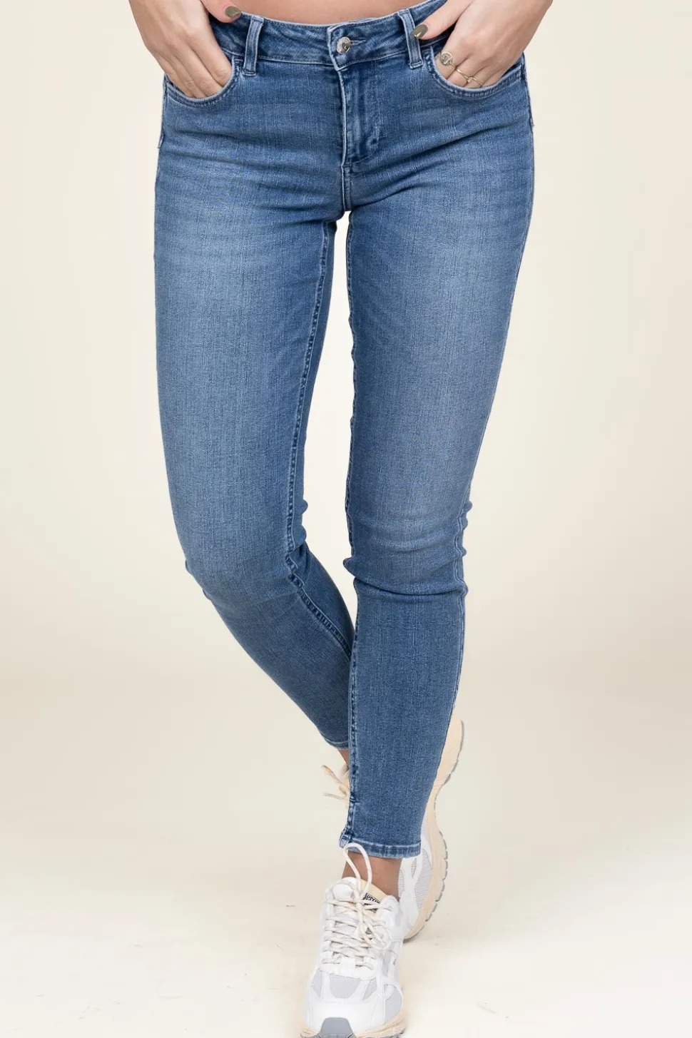Skinny Regular Waist Jeans Fabulous L30 | Blue... | Liu Jo | Little Soho