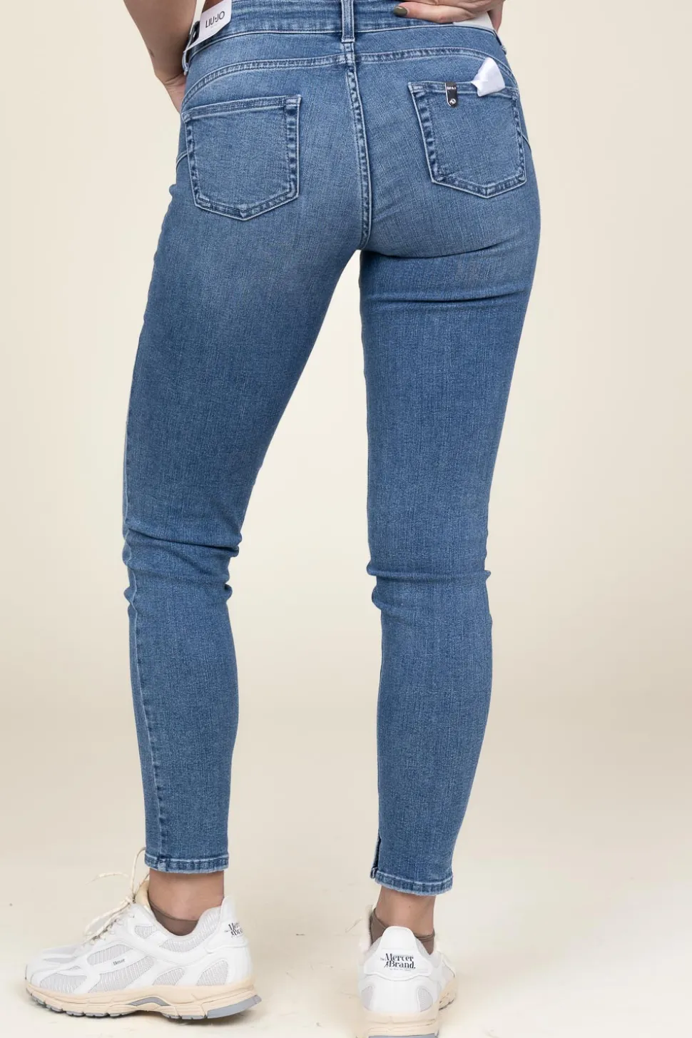 Skinny Regular Waist Jeans Fabulous L30 | Blue... | Liu Jo | Little Soho