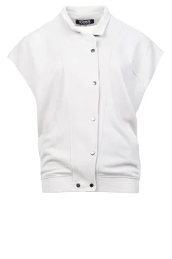 Sleeveless Bomber With Lurex Geveva | Natural... | D-Etoiles Casiope | Little Soho