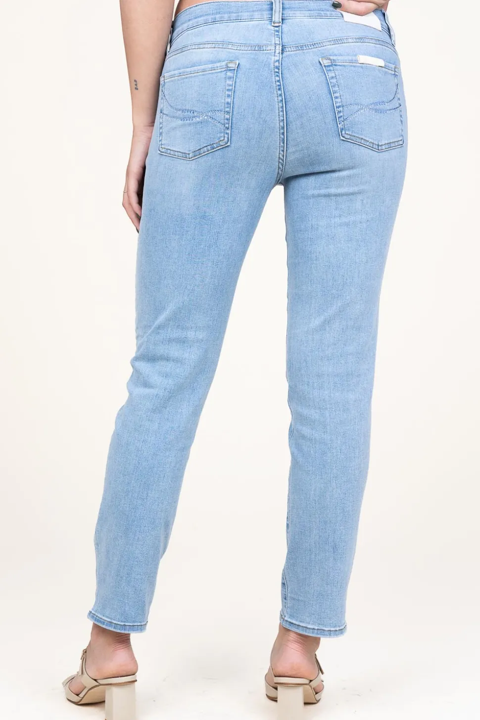 Slim Fit Regular Waist Jeans Lola | Blue... | Liu Jo | Little Soho
