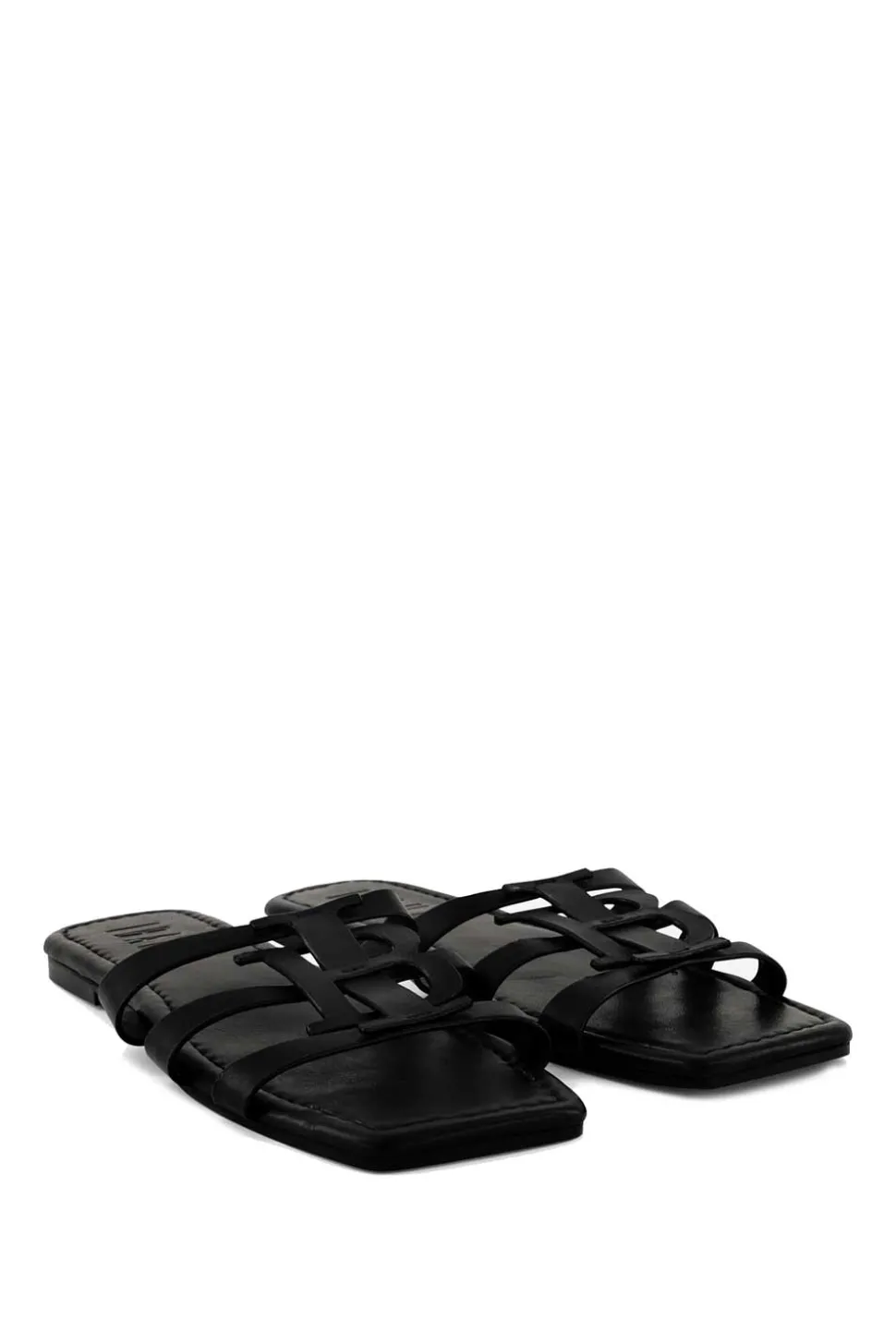 Slipper With Logo Annabel | Black... | Ibana | Little Soho