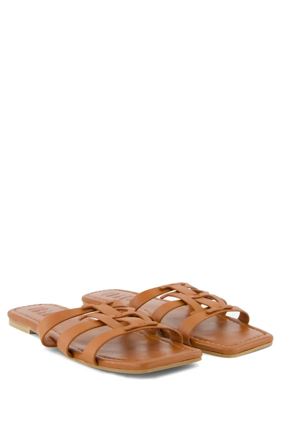 Slipper With Logo Annabel | Brown... | Ibana | Little Soho