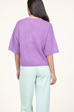 Soft Alpaca Blend Sweater Hiaru | Purple... | Dante 6 | Little Soho