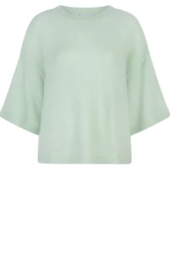 Soft Alpaca Blend Sweater Hiaru | Green... | Dante 6 | Little Soho