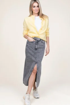 Soft Cardigan Brooke | Yellow... | Second Female | Little Soho
