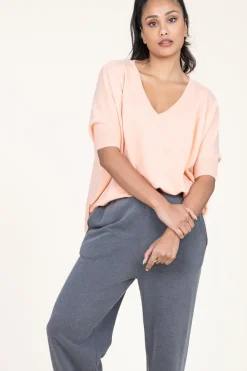 Soft Cashmere Sweater Kate | Orange... | Absolut Cashmere | Little Soho