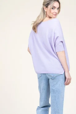 Soft Cashmere Sweater Kate | Purple... | Absolut Cashmere | Little Soho