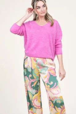 Soft Cashmere Sweater Soeli | Pink... | Absolut Cashmere | Little Soho