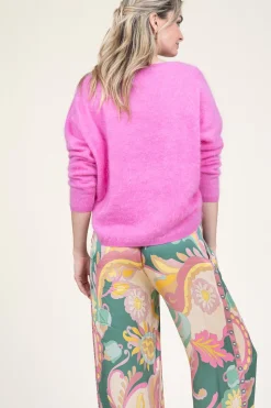 Soft Cashmere Sweater Soeli | Pink... | Absolut Cashmere | Little Soho