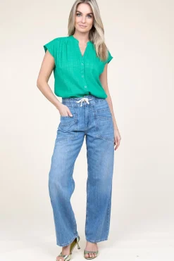 Soft Cotton Jeans Mima | Blue... | Ba&Sh | Little Soho