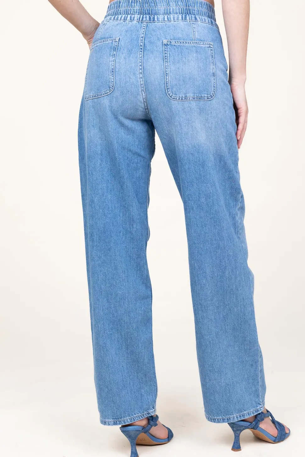 Soft Cotton Jeans Mima | Blue... | Ba&Sh | Little Soho