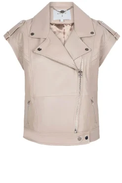 Soft Leather Waistcoat Harley | Natural... | Dante 6 | Little Soho