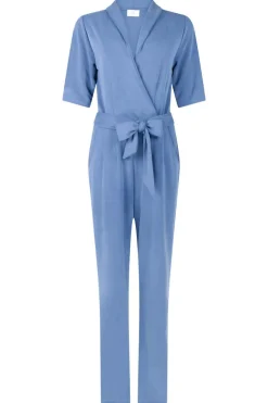 Soft Modal Jumpsuit Rodas | Blue... | Aaiko | Little Soho