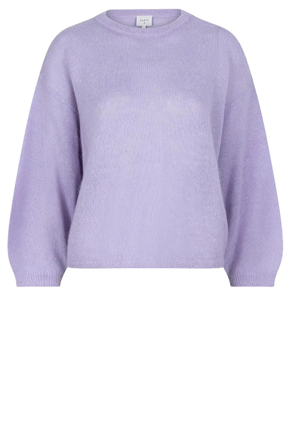 Soft Openback Alpaca Sweater Ullysa | Purple... | Dante 6 | Little Soho