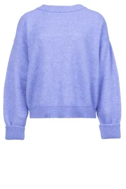 Soft Oversized Alpaca Sweater Vitow | Purple... | American Vintage | Little Soho