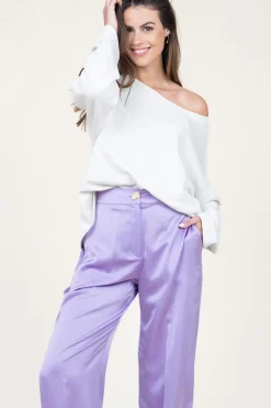 Soft Oversized Sweater Hapylife | White... | American Vintage | Little Soho